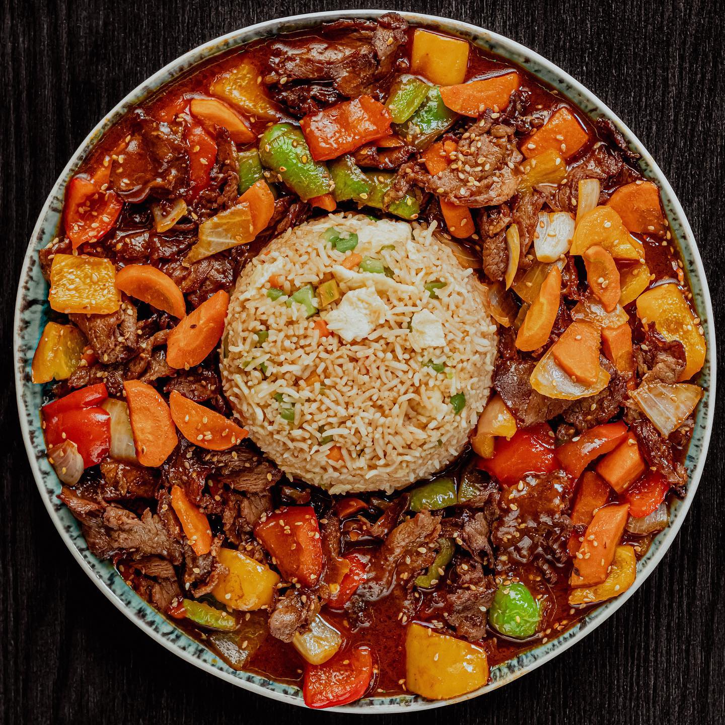 Mongolian Beef with Vegetables